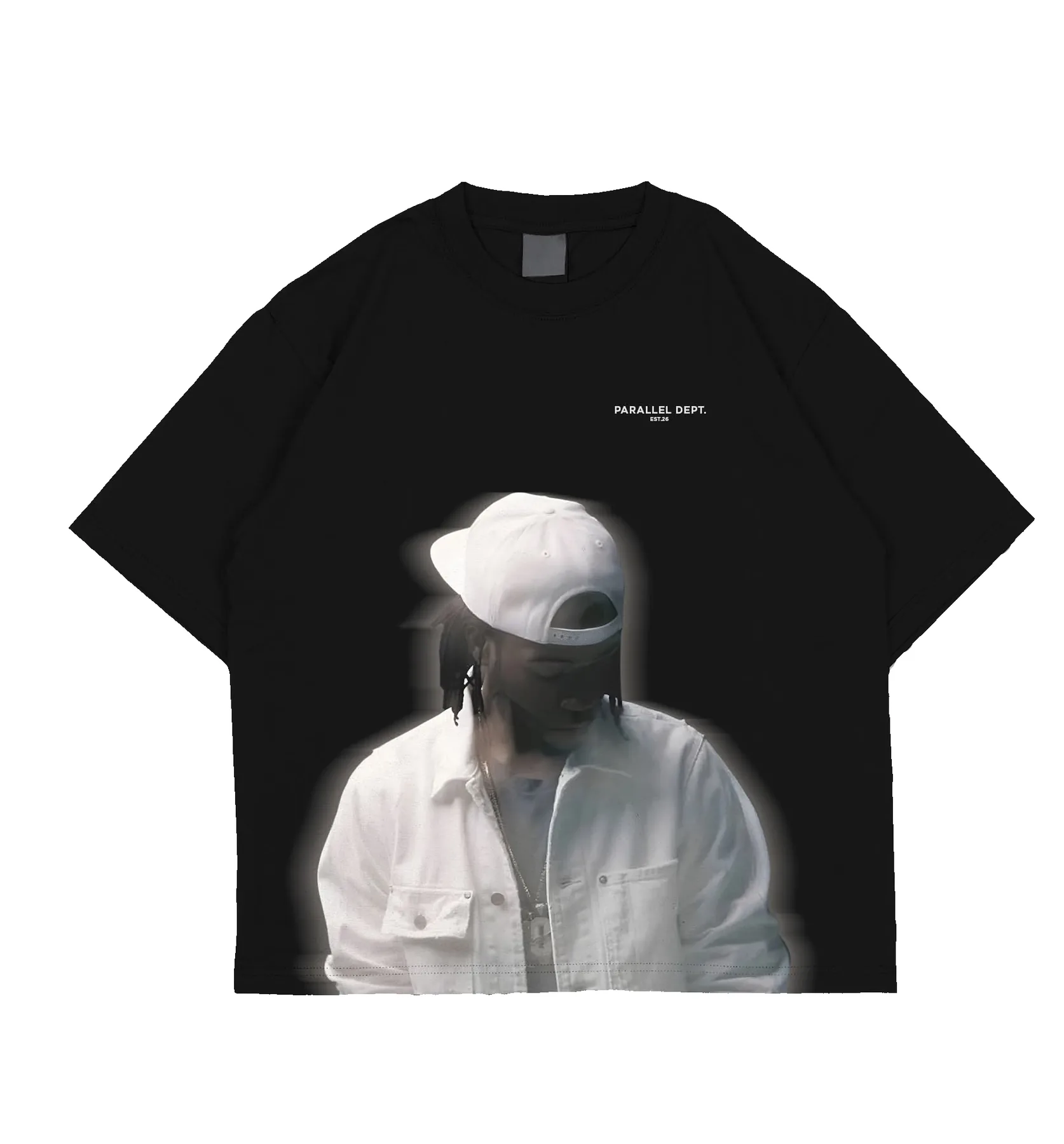 PND Black mock tee