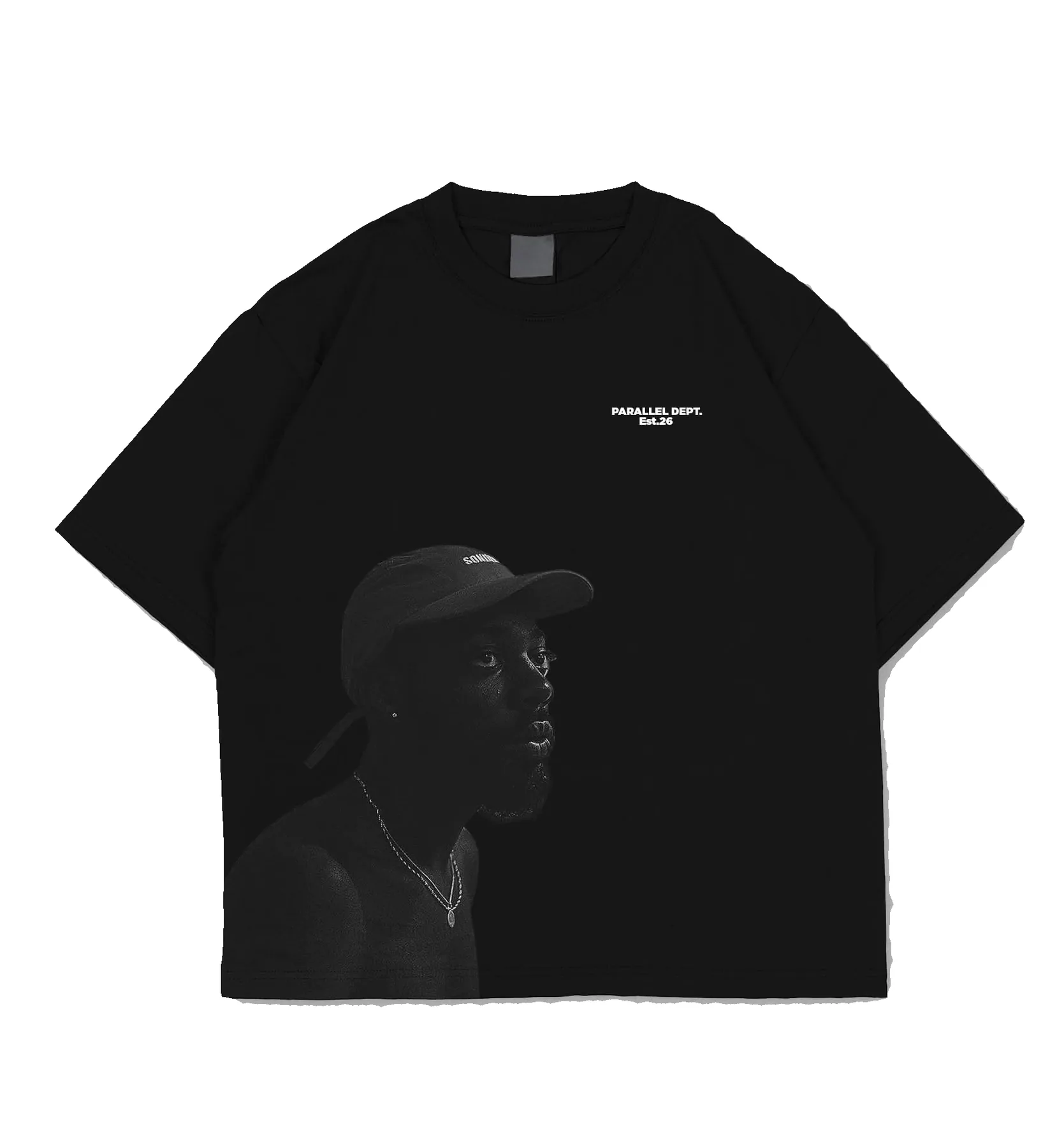 Sonder Black mock tee